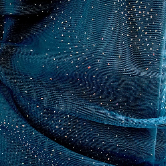 Y2K TORRID Lace, Mesh, & Glitter Babydoll Halter - Picture 4 of 11